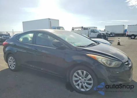 2013 Hyundai Elantra Gls from USA, damaged, VIN 5NPDH4AE2DH153984